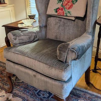 Wing-back chair