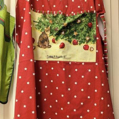 Christmas apron