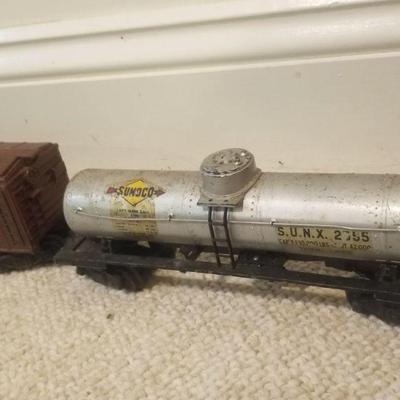 Vintage metal train