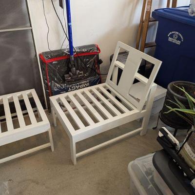 Pottery Barn Indio Metal Outdoor 2 Chairs -$785