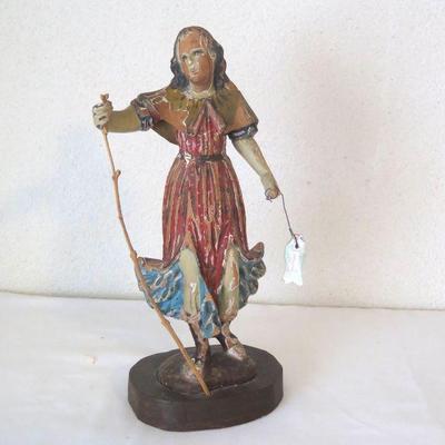 Late 18th Century Spanish Saint Raphael Figurine