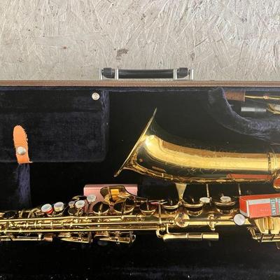 Brass Saxophone