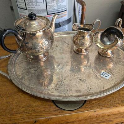Silver plate Coffee Service