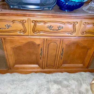 Beautiful vintage cabinet stereo- Works beautifully!