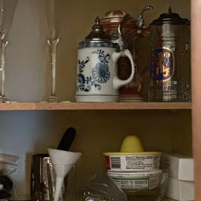 steins and barware