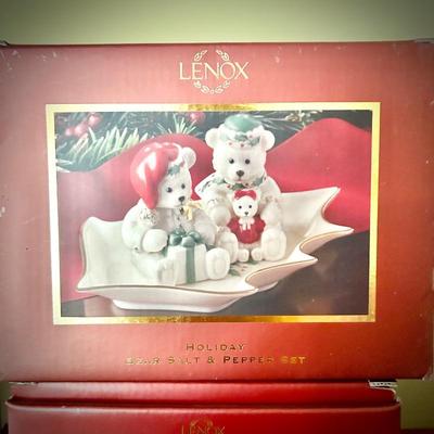 Lenox Bear Salt & Pepper