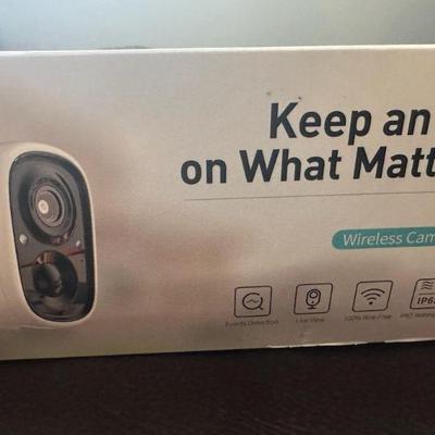 AI Security Cameras 2 Pack - bought new, used 1 camera 1x for a day, works great ($45)

