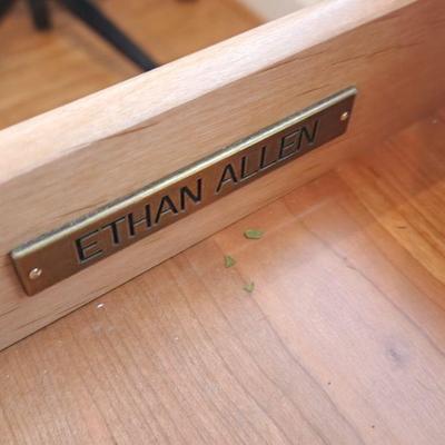 Ethan Allen Wood Desk ($45)

