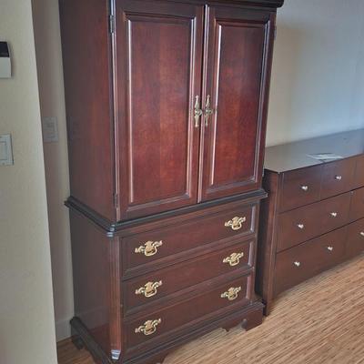 Bassett Furniture Armoire ($75)