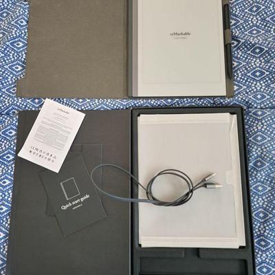 Remarkable 2 Digital Paper Tablet Bundle - 10.3in w/ Marker Plus writing tool w/ built in erase, tablet feels like paper, handwritten...