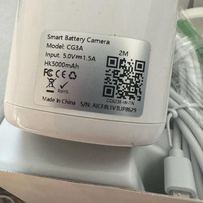 AI Security Cameras 2 Pack - bought new, used 1 camera 1x for a day, works great ($45)

