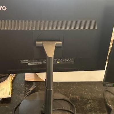 2 Matching Lenovo Thinkvision Monitor Model P24-10 - great condition, work great ($75 EACH)