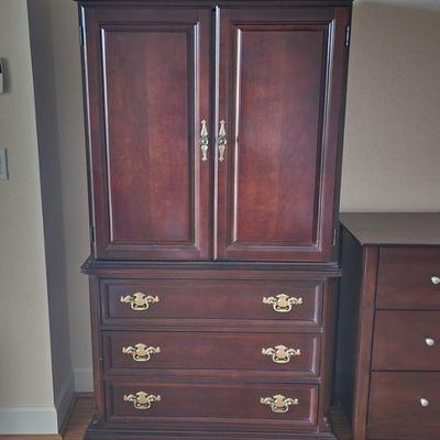 Bassett Furniture Armoire ($75)