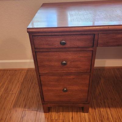 Ethan Allen Wood Desk ($45)

