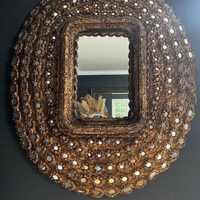 fabulous peacock mirror 1 of 2
