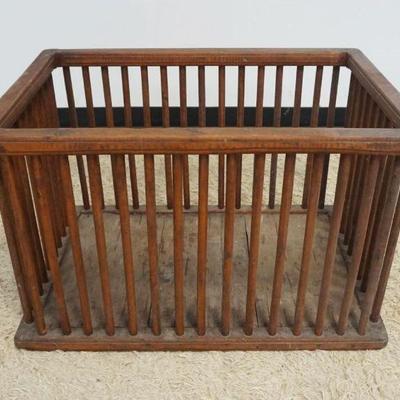 1166	WOOD CRATE, APPROXIMATELY 34 IN X 23 IN X 22 IN H
