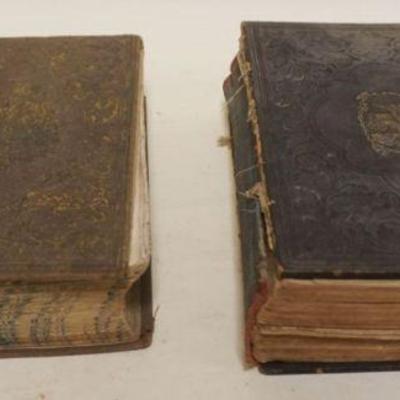 1128	2 ANTIQUE BOOKS, HISTORY OF THE GREAT REBELLION VOL 1, 1864 & *THE GREAT WEST* 1859
