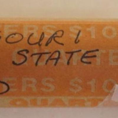 1232	10 DOLLARS STATE QUARTERS, MISSOURI STATE P&D
