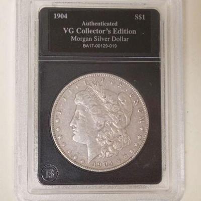 1176	1904 MORGAN SILVER DOLLAR
