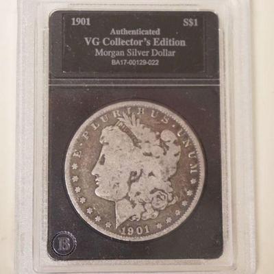 1177	1901 MORGAN SILVER DOLLAR O
