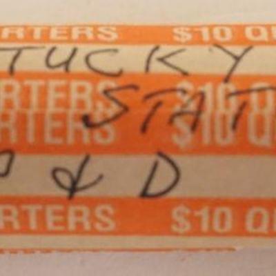 1243	10 DOLLARS STATE QUARTERS, KENTUCKY STATE P&D
