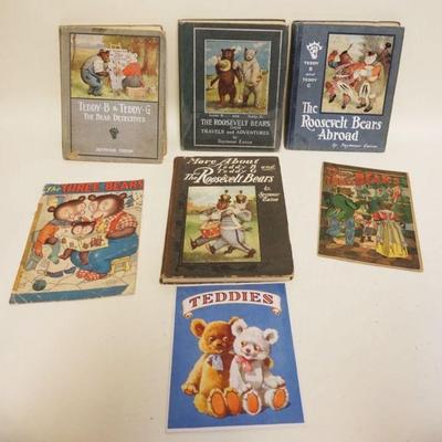 1072	ANTIQUE CHILDRENS BOOKS, TEDDY BEARS, ROOSEVELT BEARS, ETC
