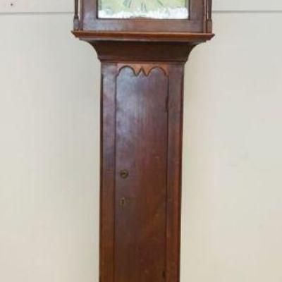 1152	ANTIQUE JACOB STEIN, NORTHAMPTON COUNTY PA, TALL CASE CLOCK, APPROXIMATELY 19 IN X 11 IN X 97 IN H
