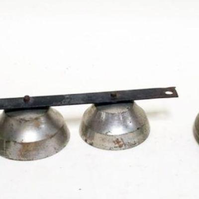 1018	COUNTRY STORE 3 BELL DOOR ENTRY ALLERT & *COLONIAL* BRASS BELL
