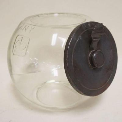 1086	ANTIQUE NATIONAL BISCUIT COMPANY GLASS COUNTER TOP JAR
