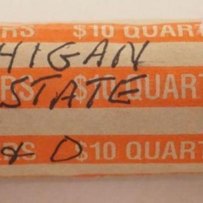 1227	10 DOLLARS STATE QUARTERS, MICHIGAN STATE P&D
