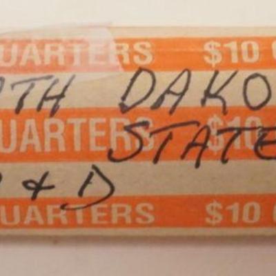 1228	10 DOLLARS STATE QUARTERS, NORTH DAKOTA STATE P&D
