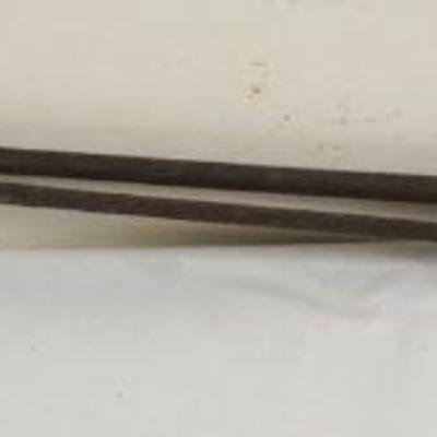 1102	ANTIQUE WROUGHT IRON FIREPLACE TRAMMEL
