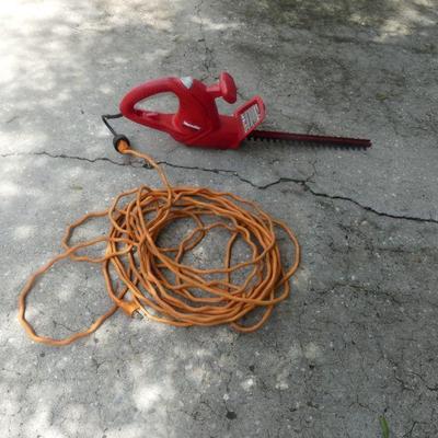 Homelite 120v Hedge Trimmer #UT441108 with Extension Cord