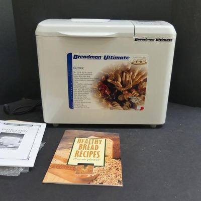 Salton Breadman Ultimate Bread Machine #TR2200C - Never Used