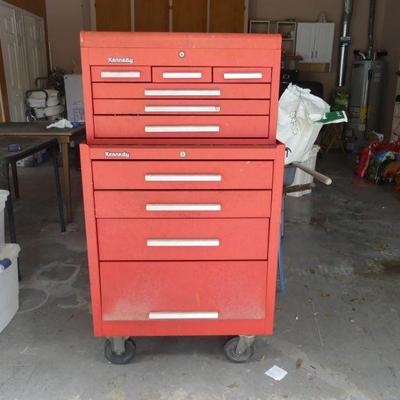 Kennedy Tool Cart with Contents