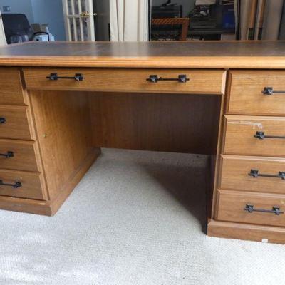 Sauder Woodworking Desk - 65" x 30" x 29"