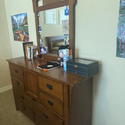 Dresser and Mirror