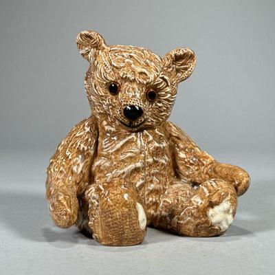 JOHN BESWICK CERAMIC TEDDY BEAR FIGURINE | John Beswick limited edition 