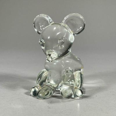 GLASS CUB | h. 4 1/2 in


