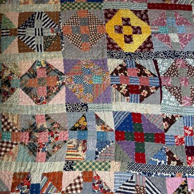 Lots of antique quilts to choose from!