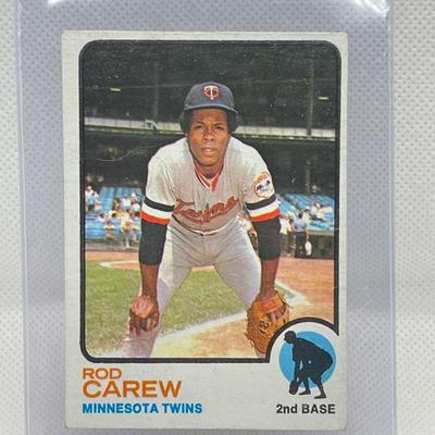  1973 Topps # 330: Rod Carew, Minnesota Twins.