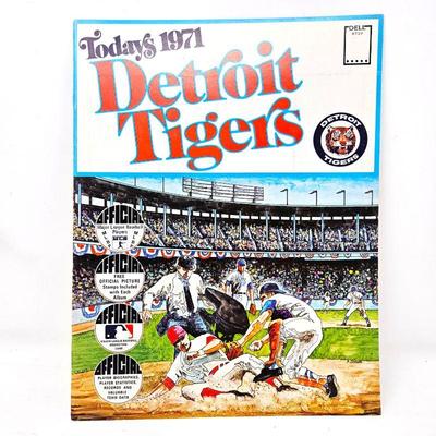 Lot #65 - 1971 Dell Today’s Team Stamps – Detroit Tigers.