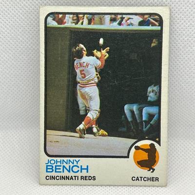 1973 Topps # 380: Johnny Bench, Cincinnati Reds