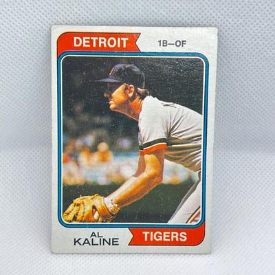 1974 Topps # 215: Al Kaline, Detroit Tigers