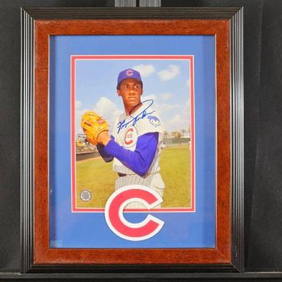 Lot #36 - Ferguson Jenkins Signed 8 X 10 Photo (COA).