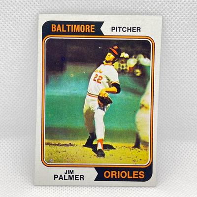1974 Topps # 40: Jim Palmer, Baltimore Orioles