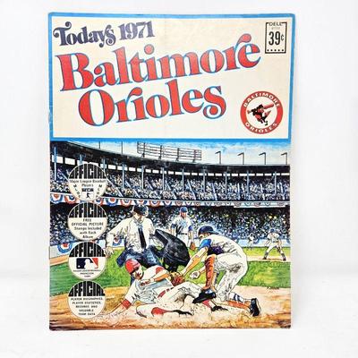Lot #64 - 1971 Dell Today’s Team Stamps - Baltimore Orioles.