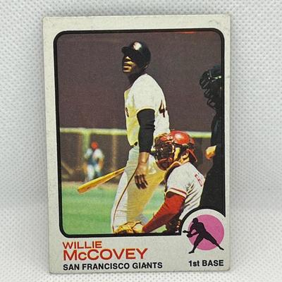 1973 Topps # 410: Willie McCovey, San Francisco Giants