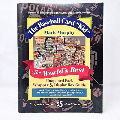 Lot #74 - 1996 Unopened Pack, Wrapper & Display Box Guide.
