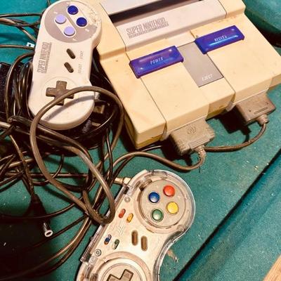 Vintage Nintendo gaming 